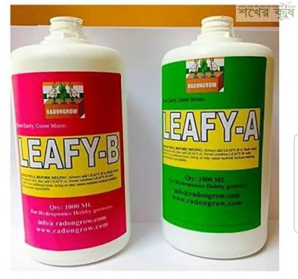 Hydroponic Master Nutrient Solution A & B Set (1L + 1L BARI Formula)