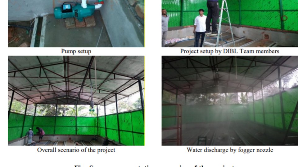 Ambagan, Chattogram: Establishing a Climate-Controlled Mushroom Poly-Shed with DIBL Automated 85% RH Fogging