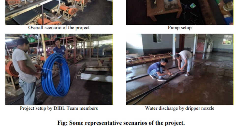 Kodala Tea Estate (Rangunia, Chattogram): Automated Microclimate Fogging Cooling System Installed by Drip Irrigation BD Ltd.